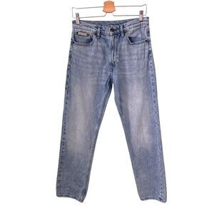 Calvin Klein Vintage Vibe Classic Blue Denim Original Straight Jeans in W26